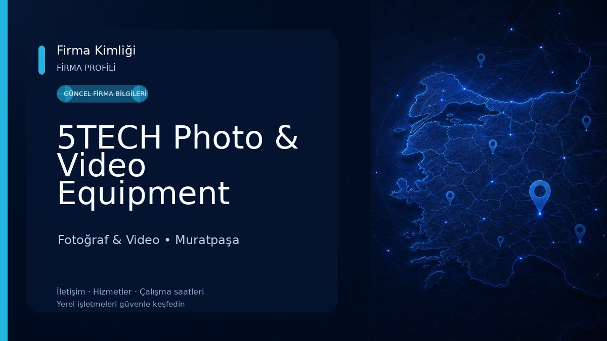 5TECH Photo & Video Equipment Fotoğraf & Video