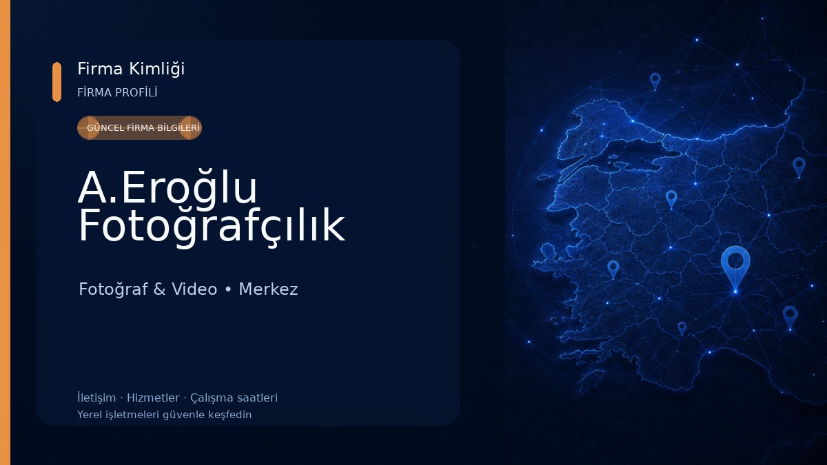 A.Eroğlu Fotoğrafçılık Fotoğraf & Video