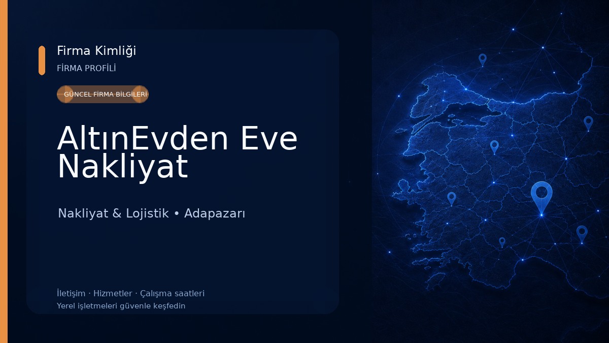 AltınEvden Eve Nakliyat Nakliyat & Lojistik
