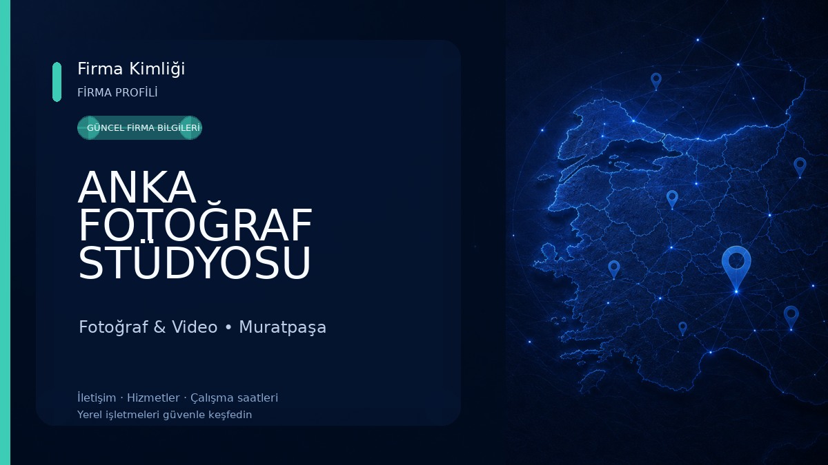 ANKA FOTOĞRAF STÜDYOSU Fotoğraf & Video