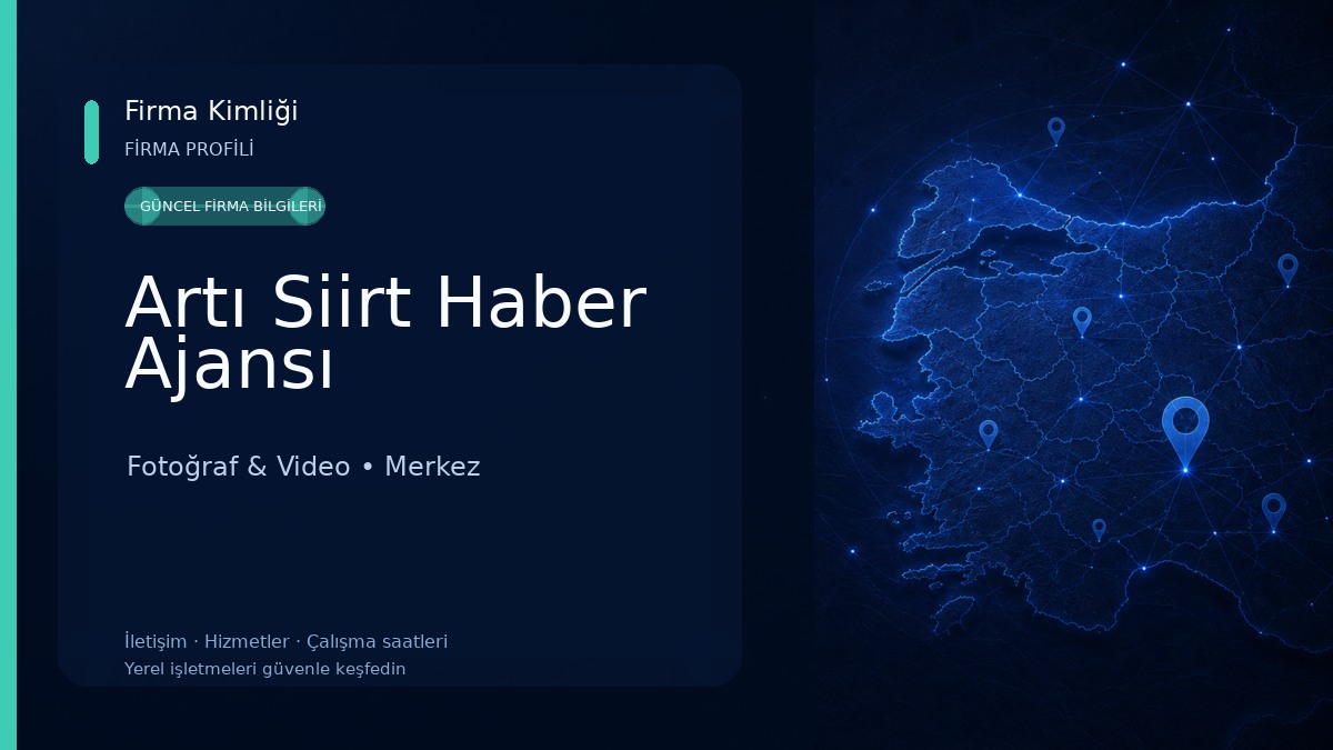 Artı Siirt Haber Ajansı Fotoğraf & Video