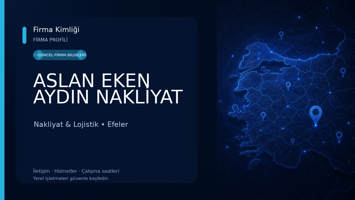 ASLAN EKEN AYDIN NAKLİYAT Nakliyat & Lojistik