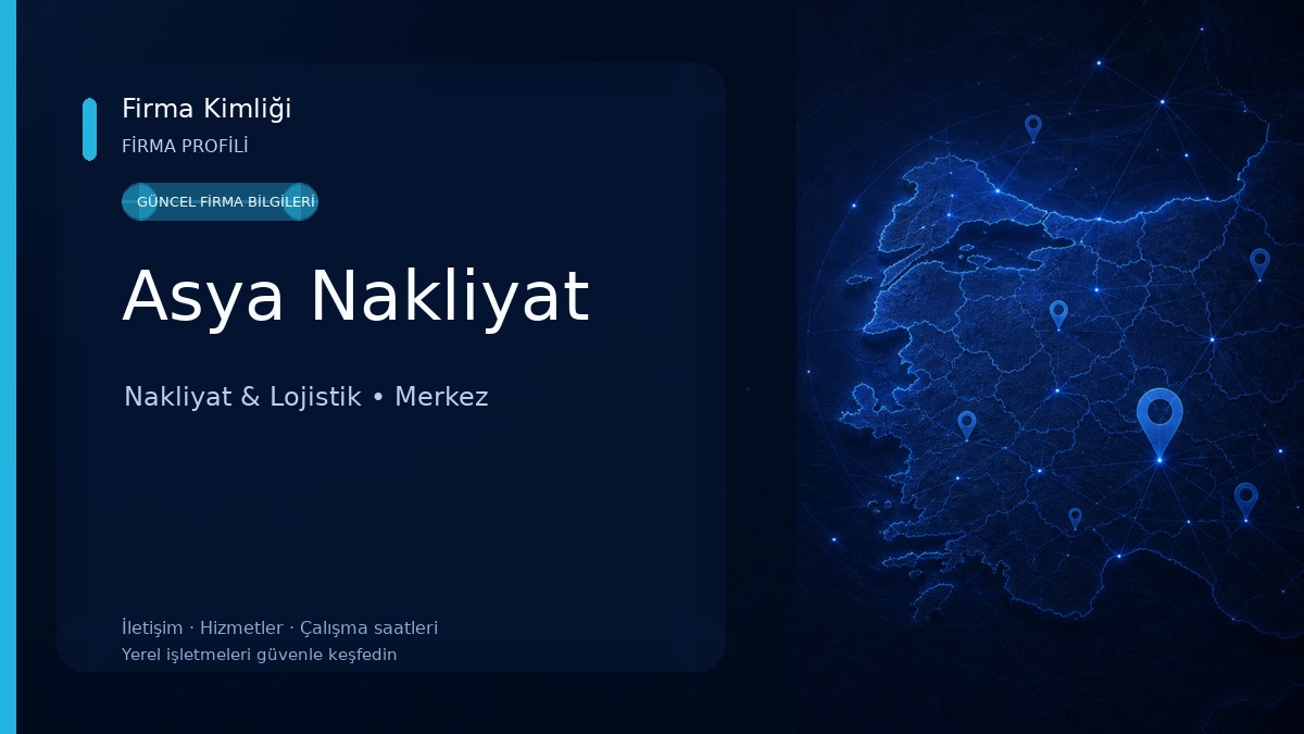 Asya Nakliyat Nakliyat & Lojistik