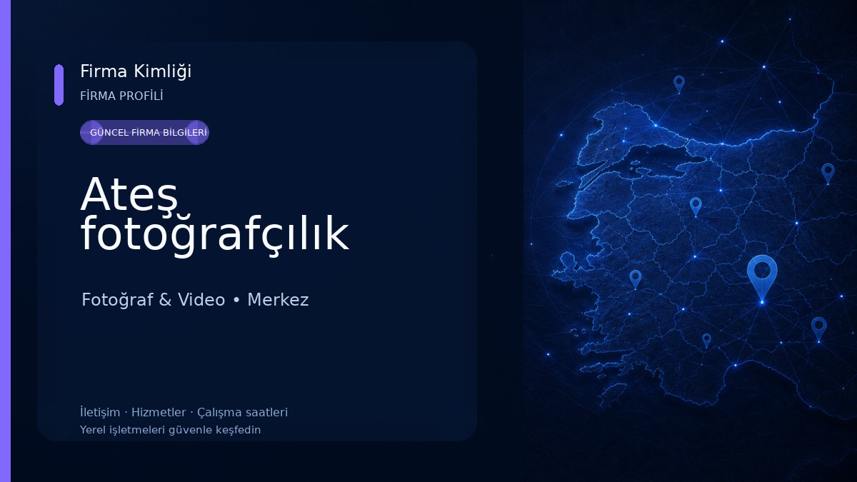 Ateş fotoğrafçılık Fotoğraf & Video