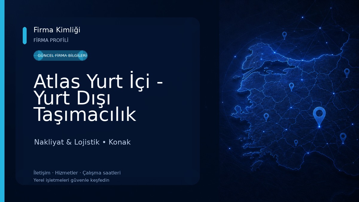 Atlas Yurt İçi - Yurt Dışı Taşımacılık 