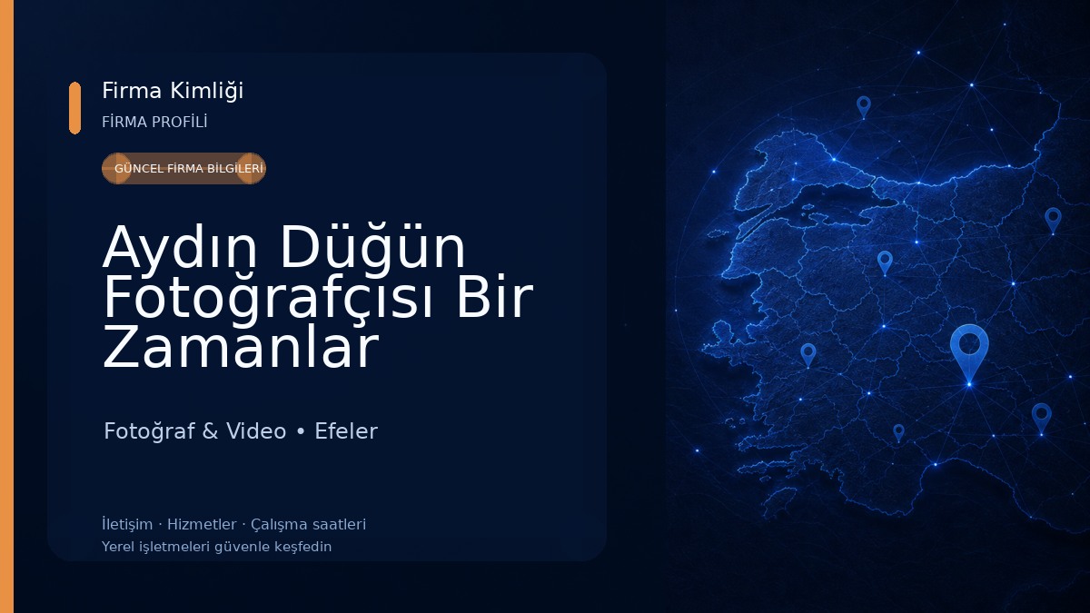 Aydın Düğün Fotoğrafçısı Bir Zamanlar Fotoğraf & Video