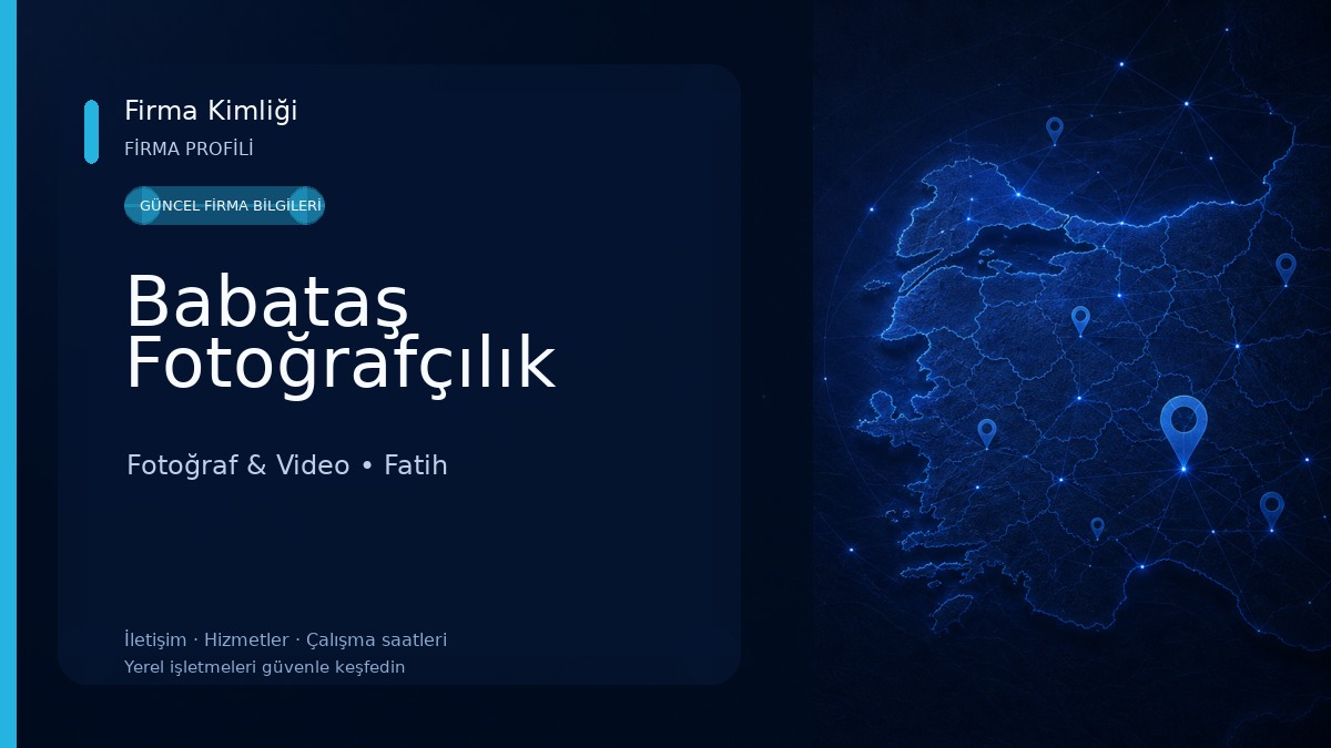 Babataş Fotoğrafçılık Fotoğraf & Video