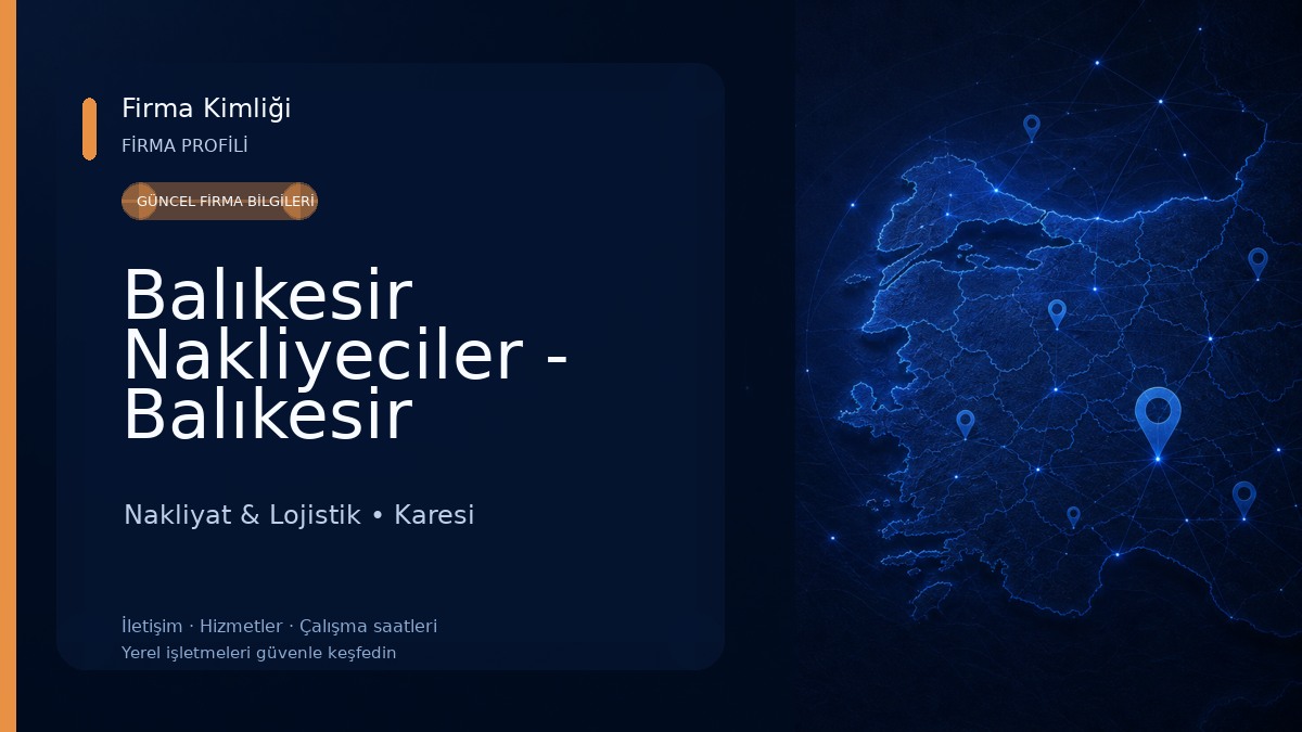 Balıkesir Nakliyeciler - Balıkesir Nakliyat Akbaş Nakliyat