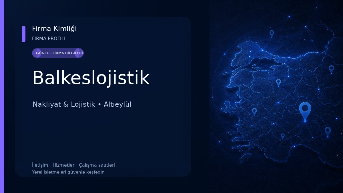 Balkeslojistik 