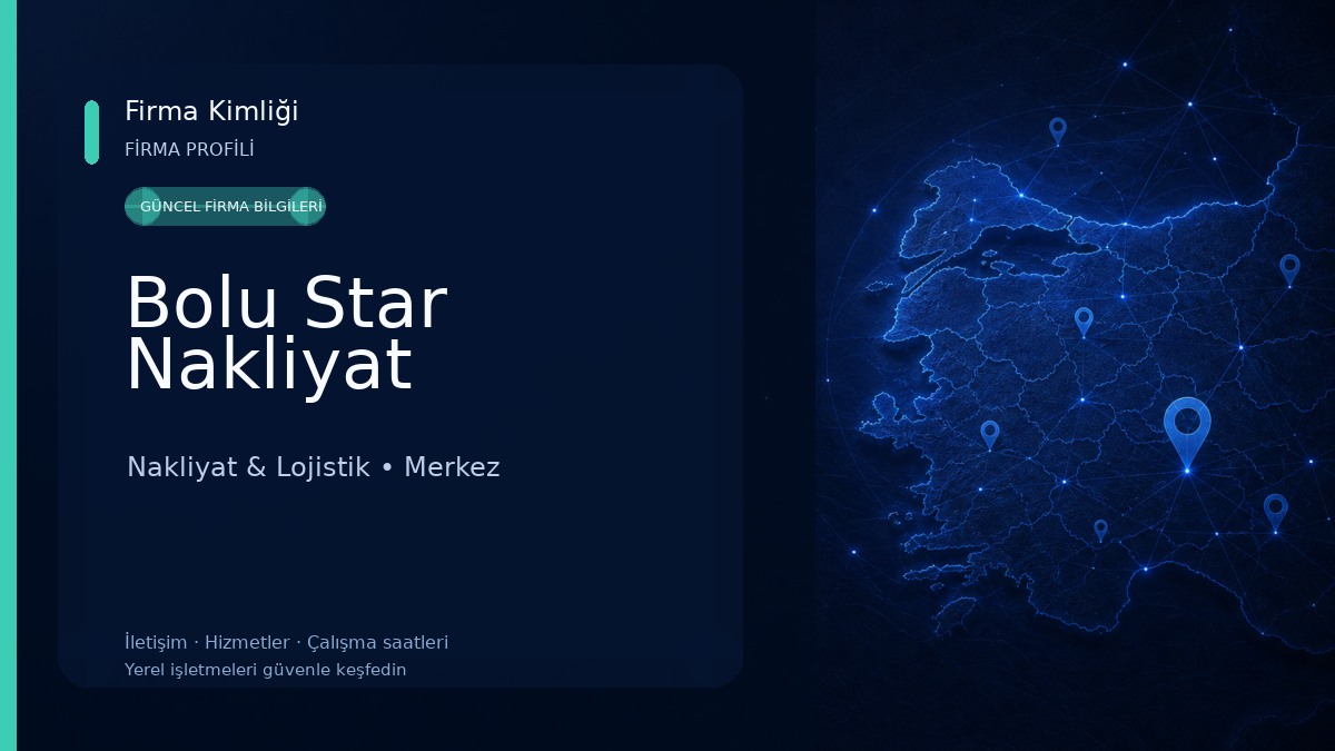 Bolu Star Nakliyat Nakliyat & Lojistik