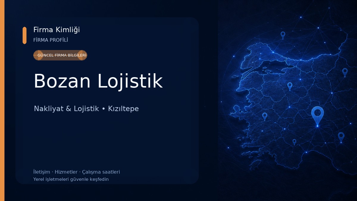 Bozan Lojistik Nakliyat & Lojistik