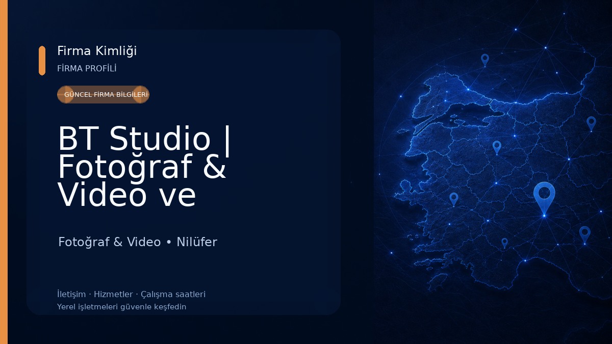 BT Studio | Fotoğraf & Video ve Tasarım Ofisi Fotoğraf & Video