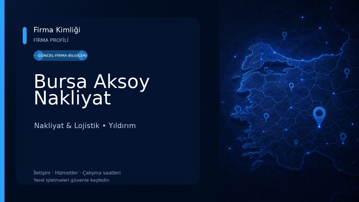 Bursa Aksoy Nakliyat 