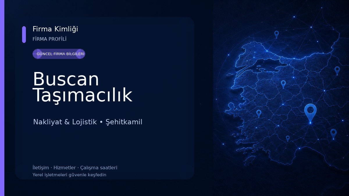 Buscan Taşımacılık Nakliyat & Lojistik