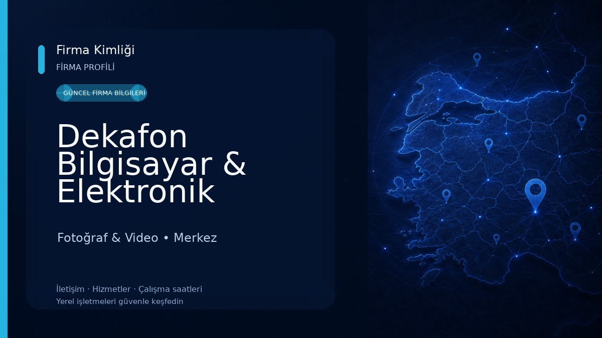 Dekafon Bilgisayar & Elektronik 