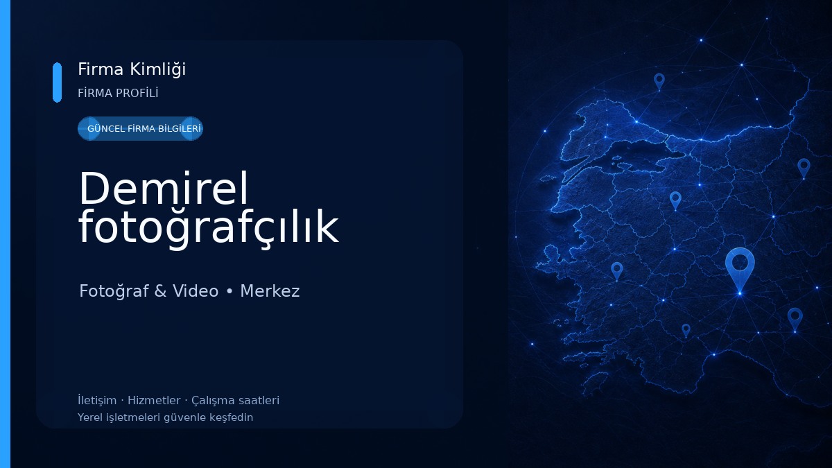 Demirel fotoğrafçılık 