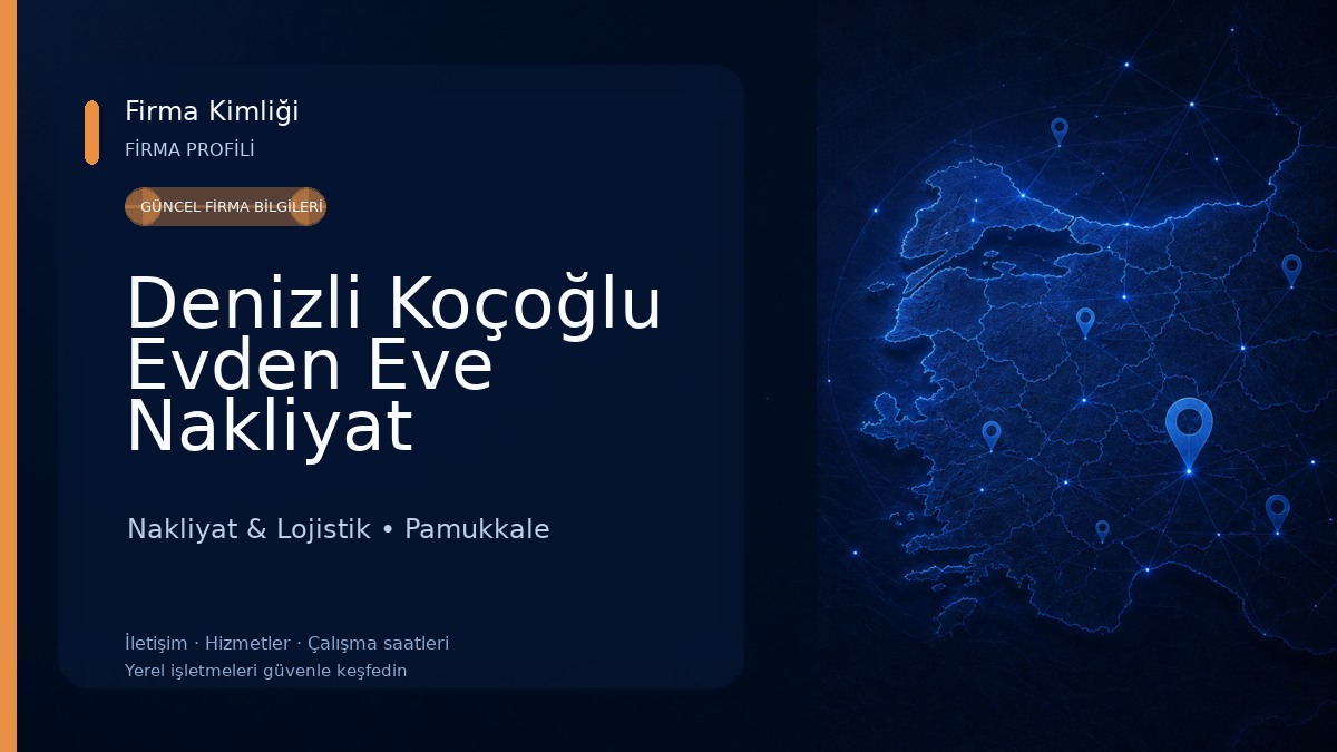 Denizli Koçoğlu Evden Eve Nakliyat