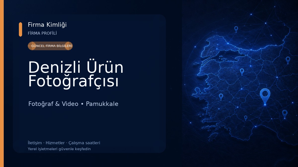 Denizli Ürün Fotoğrafçısı