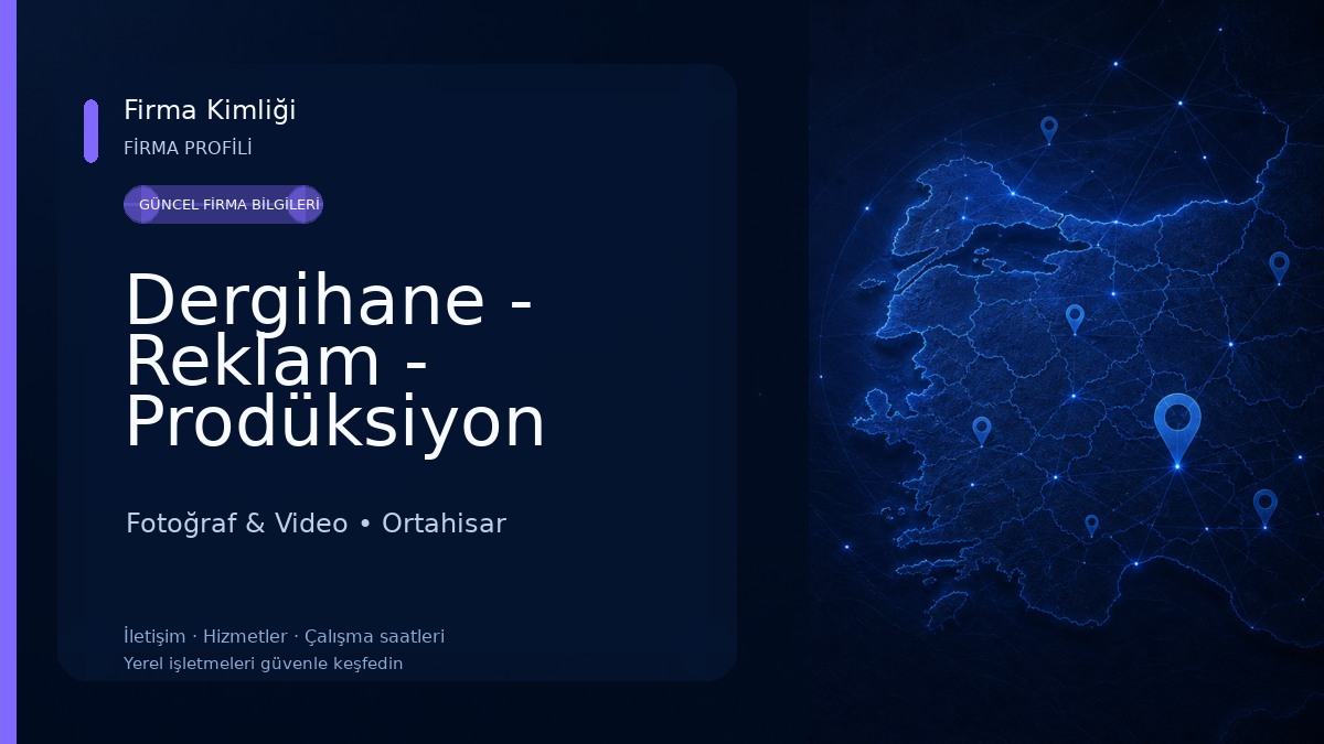 Dergihane - Reklam - Prodüksiyon Ajansı 