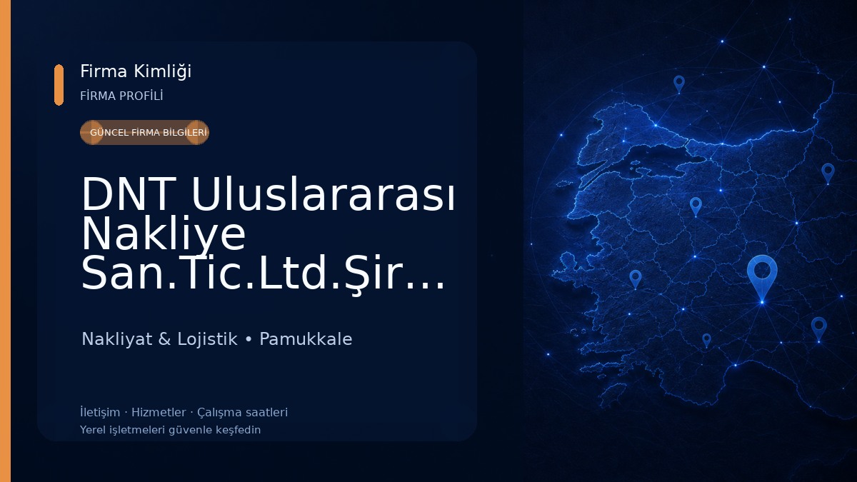 DNT Uluslararası Nakliye San.Tic.Ltd.Şirketi