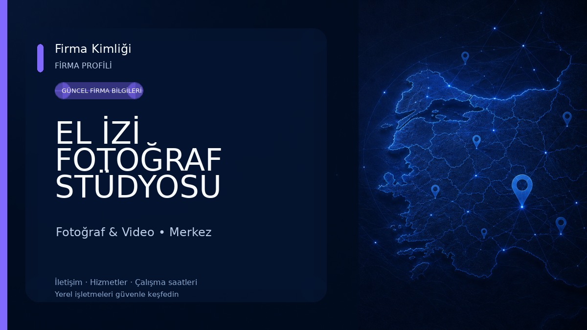 EL İZİ FOTOĞRAF STÜDYOSU Fotoğraf & Video