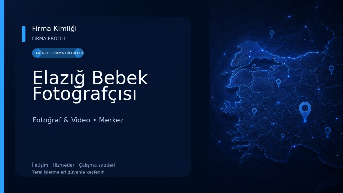 Elazığ Bebek Fotoğrafçısı Fotoğraf & Video