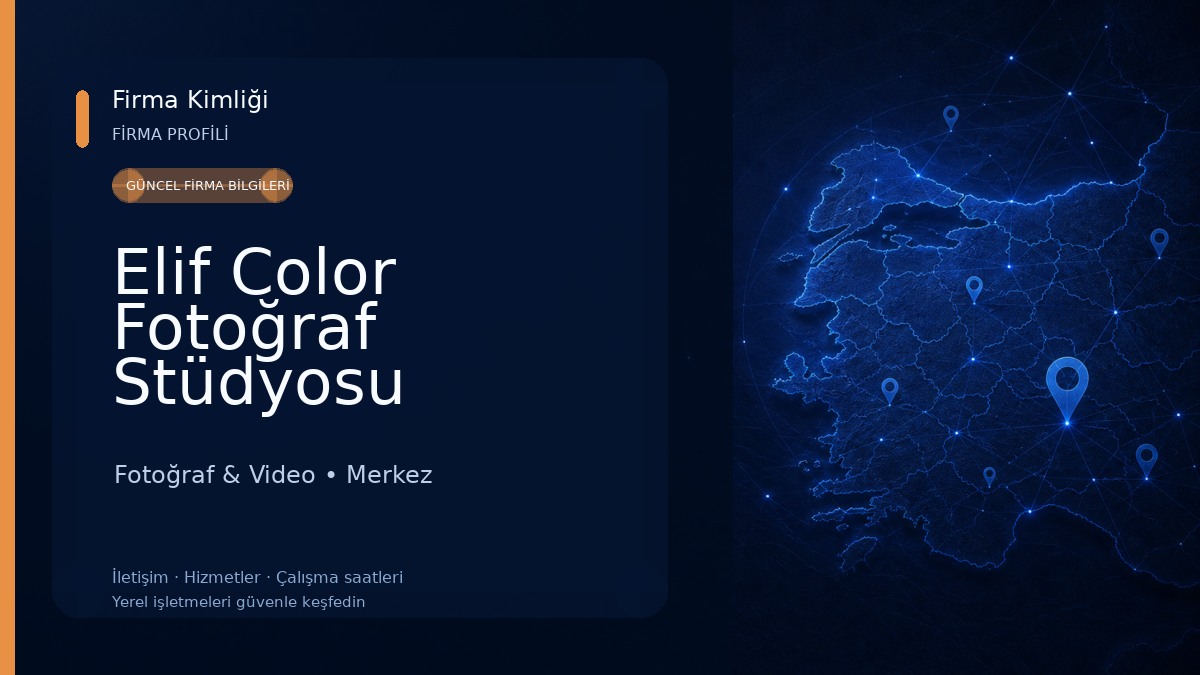 Elif Color Fotoğraf Stüdyosu