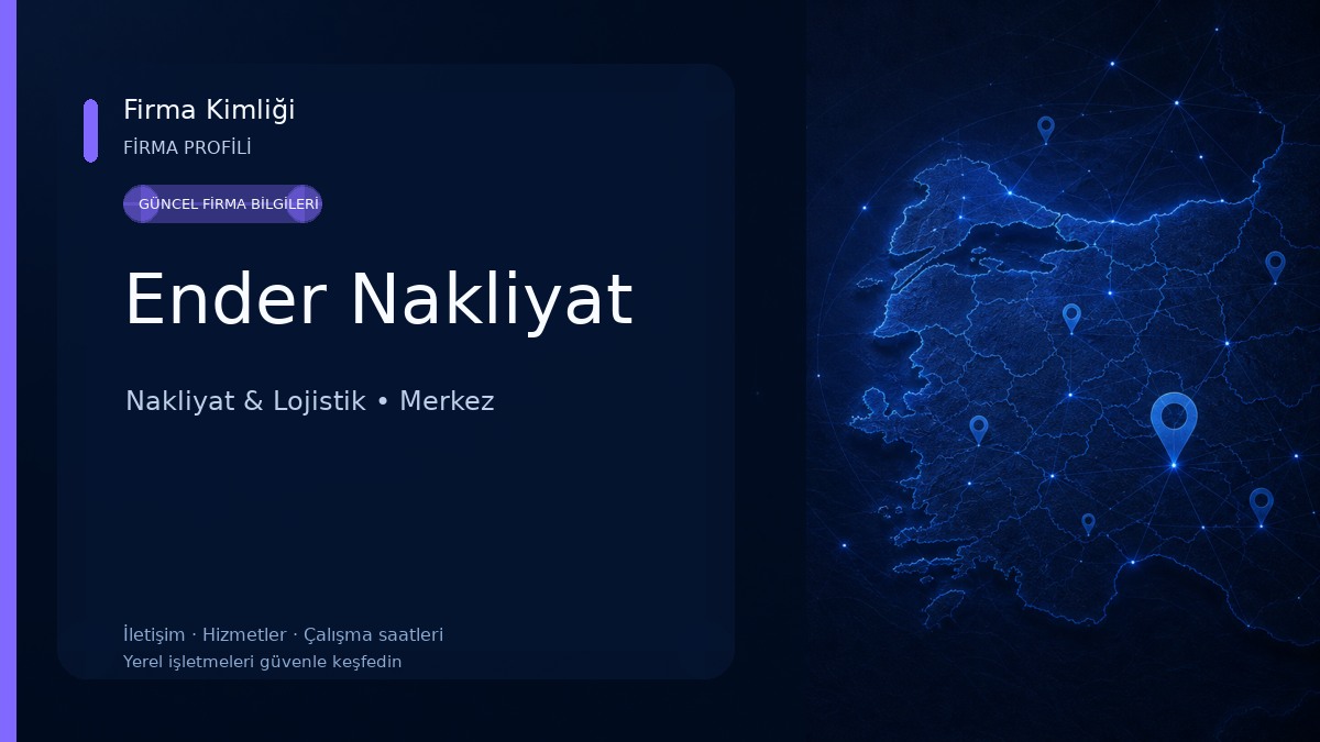 Ender Nakliyat 