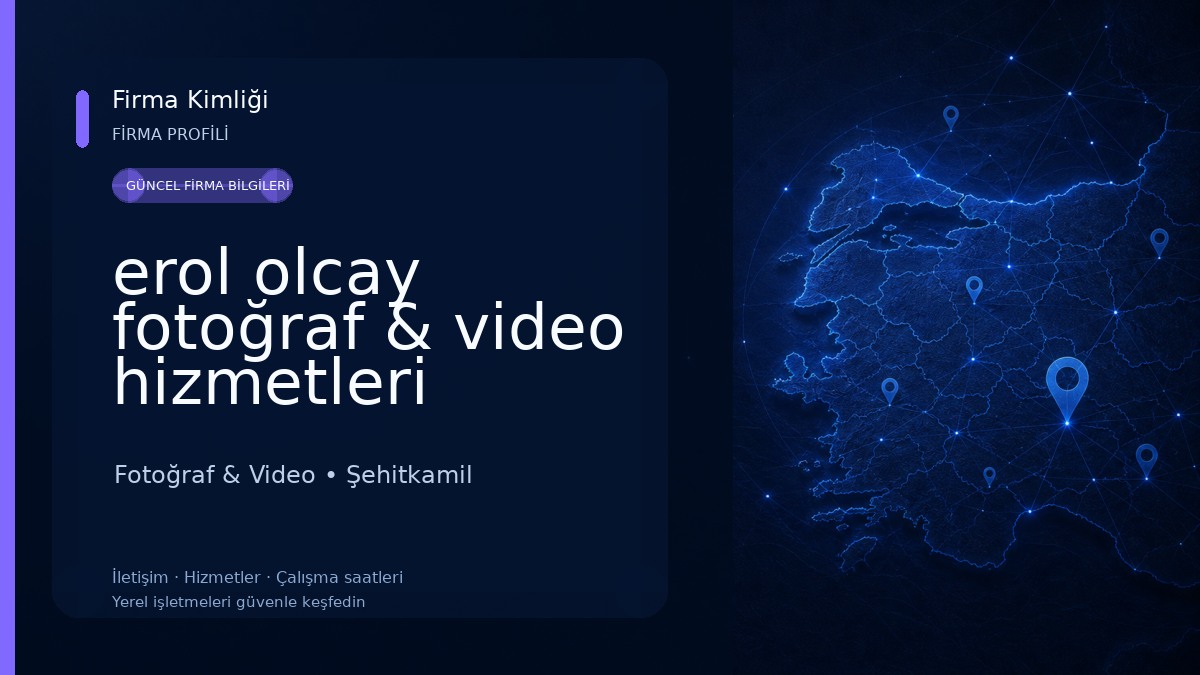 erol olcay fotoğraf & video hizmetleri Fotoğraf & Video