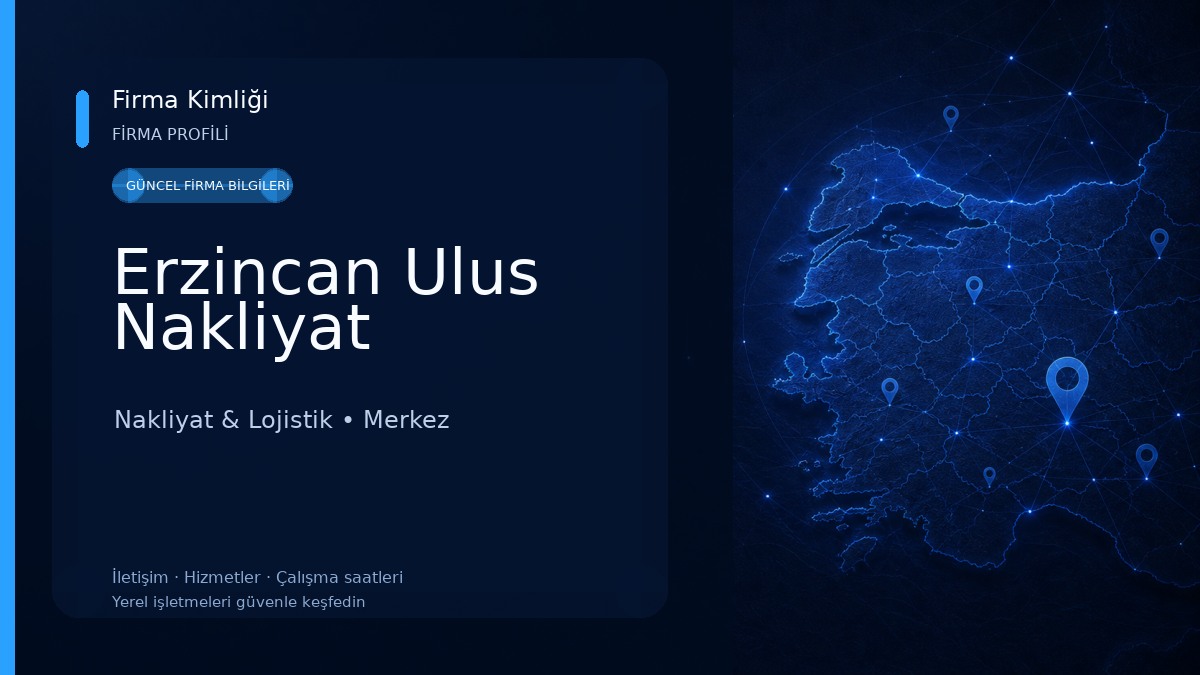 Erzincan Ulus Nakliyat