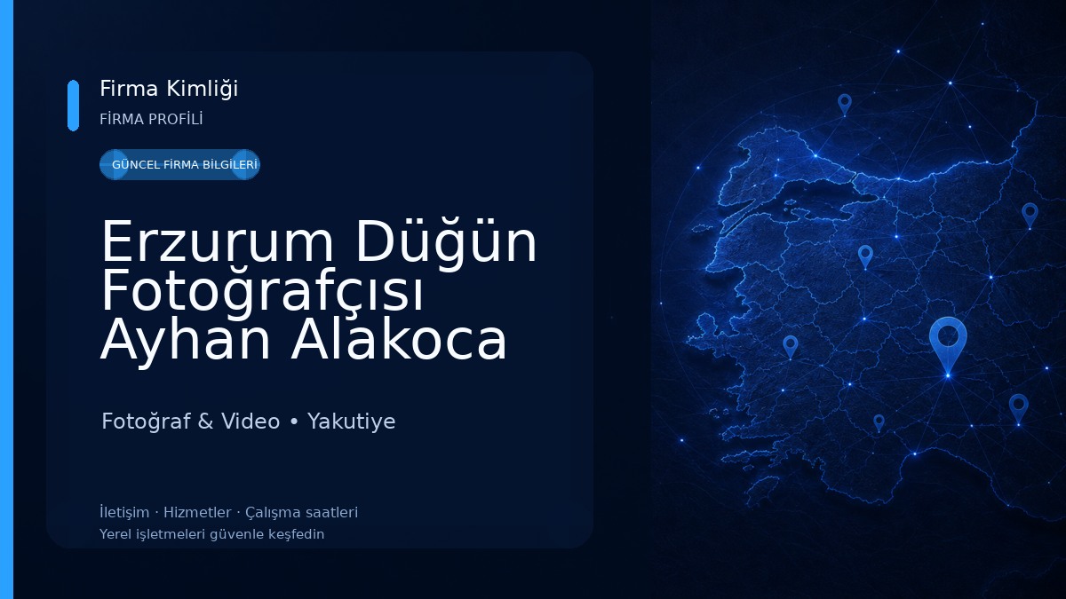 Erzurum Düğün Fotoğrafçısı Ayhan Alakoca Fotoğraf & Video