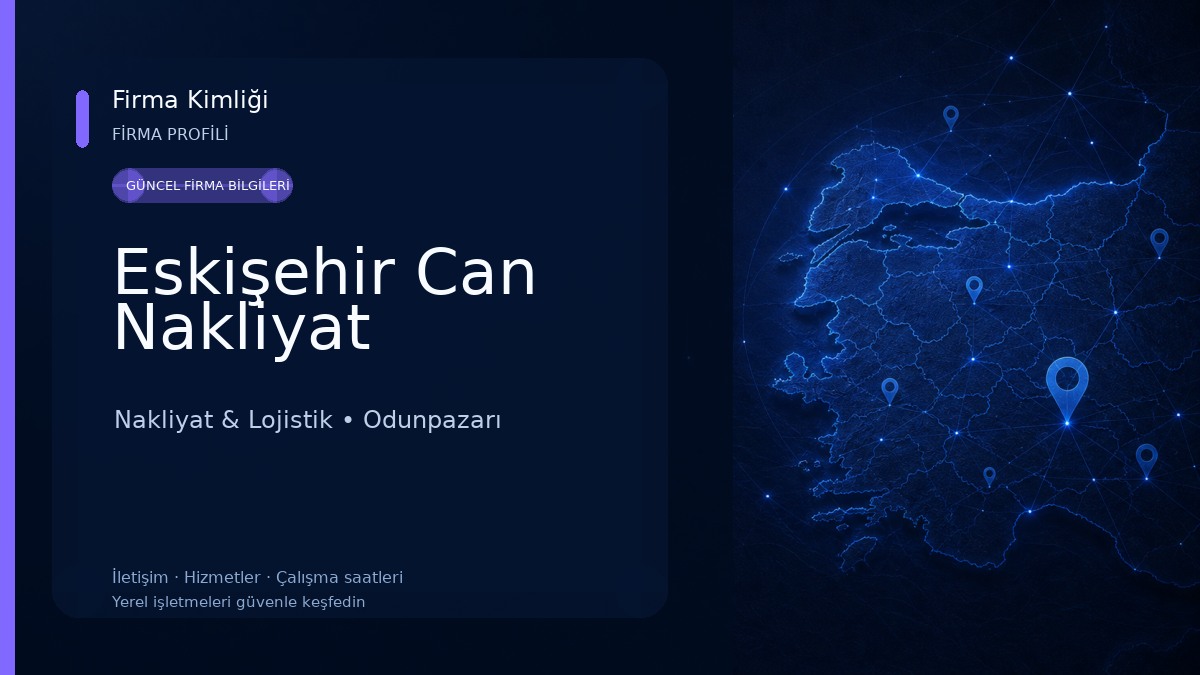 Eskişehir Can Nakliyat 