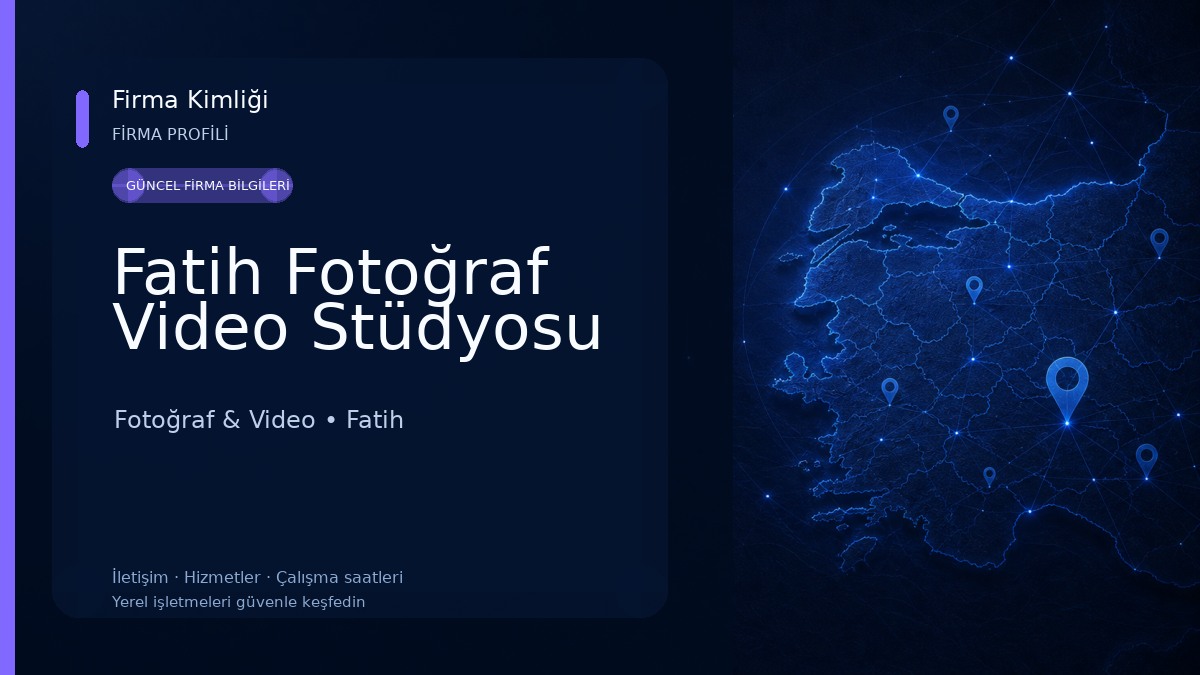 Fatih Fotoğraf Video Stüdyosu Fotoğraf & Video