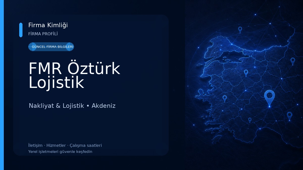 FMR Öztürk Lojistik
