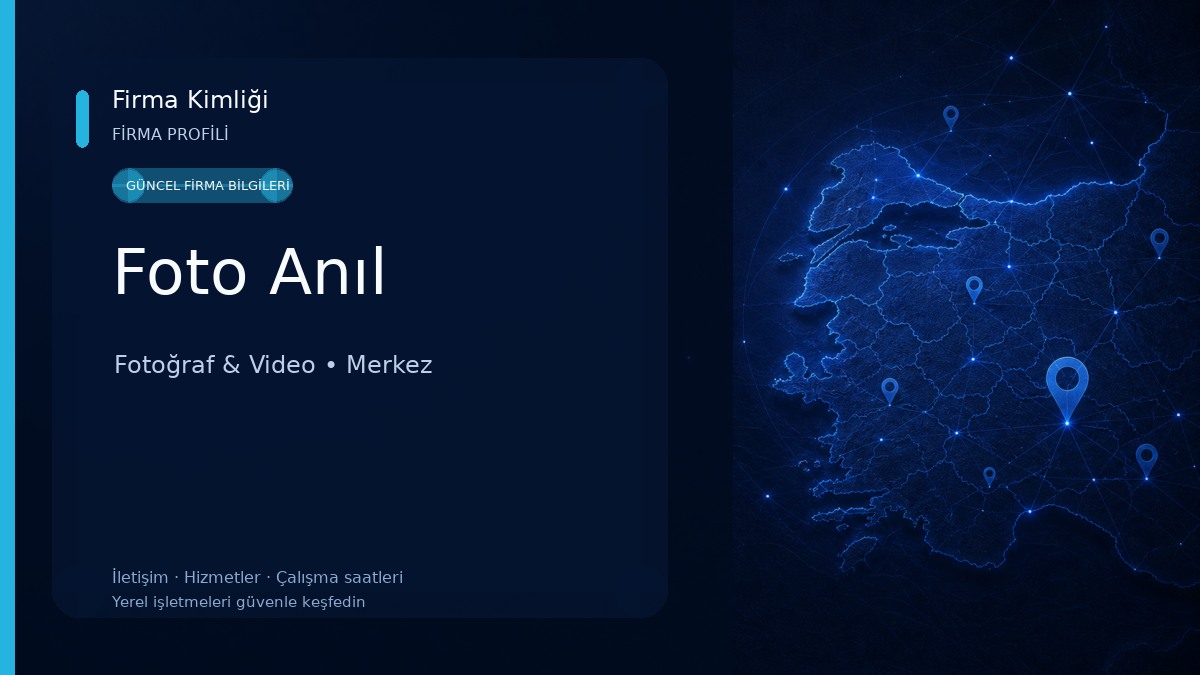 Foto Anıl Fotoğraf & Video