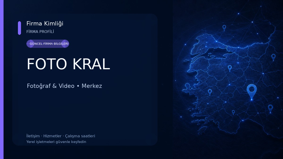 FOTO KRAL Fotoğraf & Video