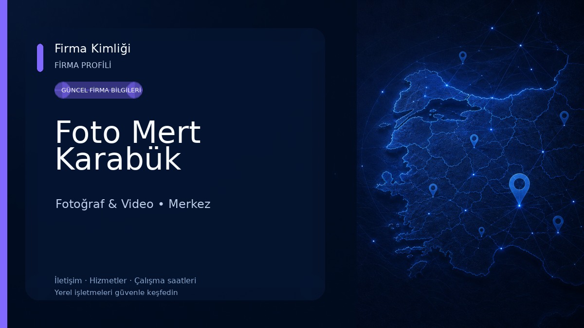 Foto Mert Karabük