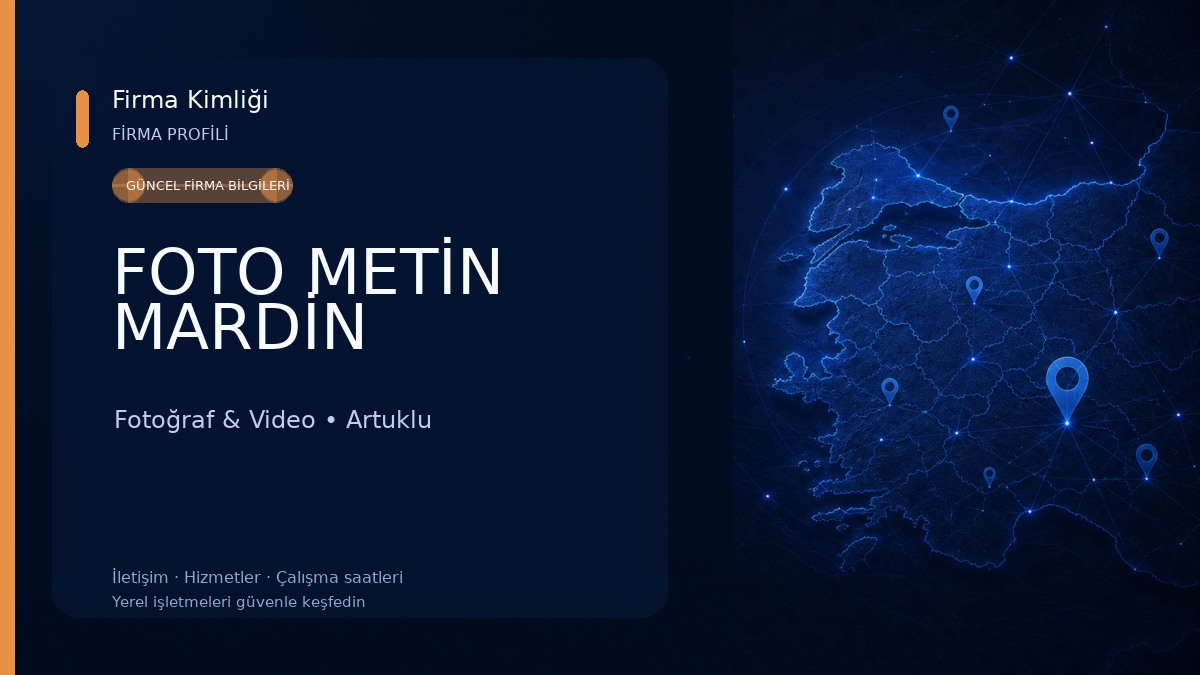 FOTO METİN MARDİN Fotoğraf & Video