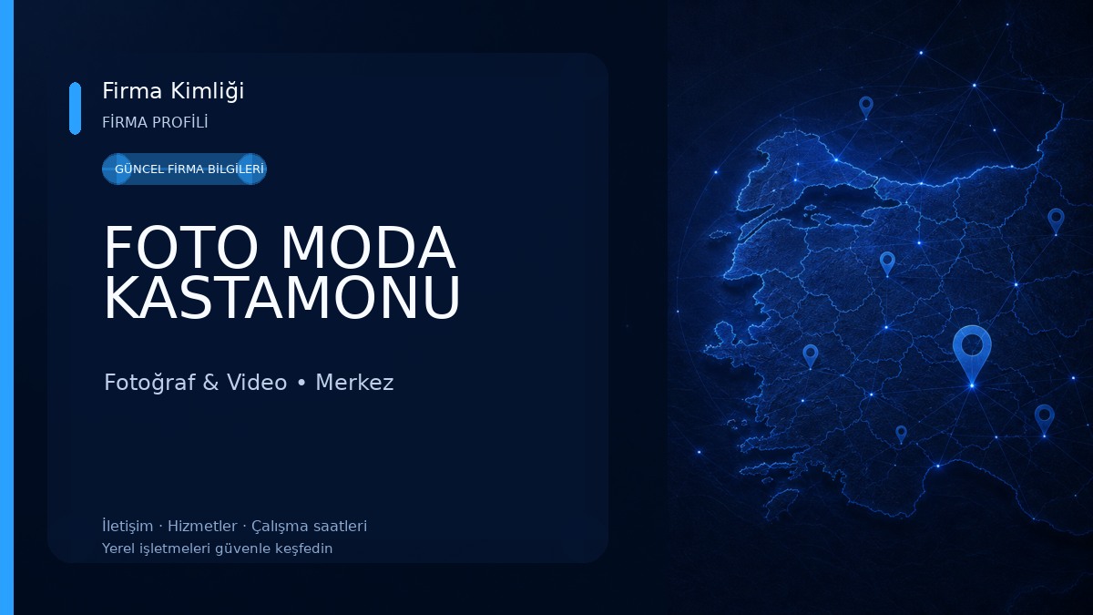FOTO MODA KASTAMONU Fotoğraf & Video