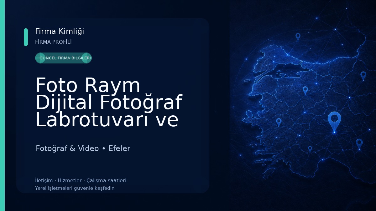 Foto Raym Dijital Fotoğraf Labrotuvarı ve Stüdyosu Fotoğraf & Video
