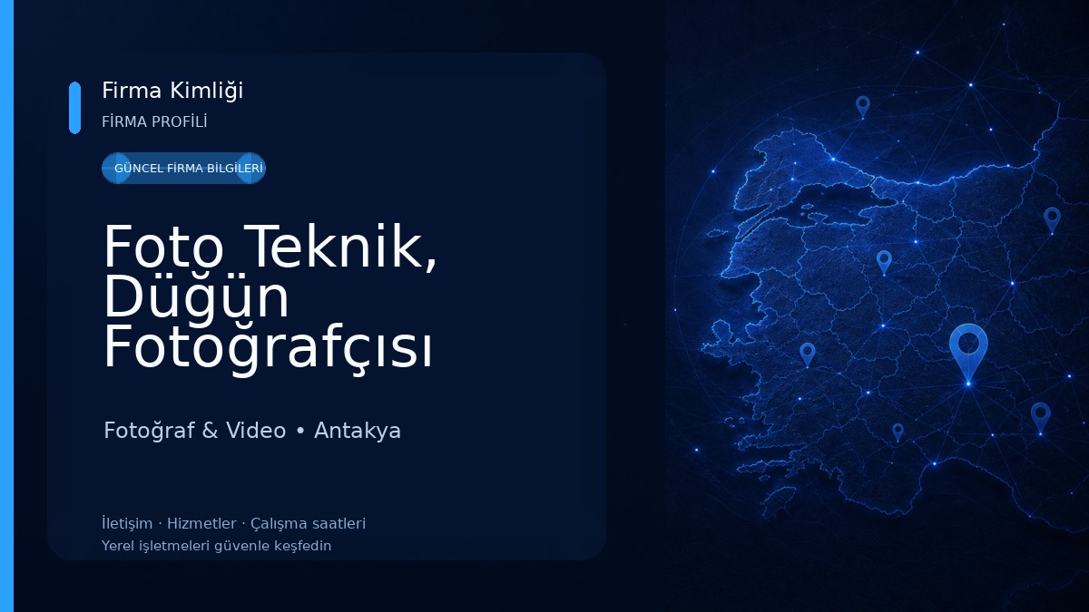 Foto Teknik, Düğün Fotoğrafçısı Fotoğraf & Video