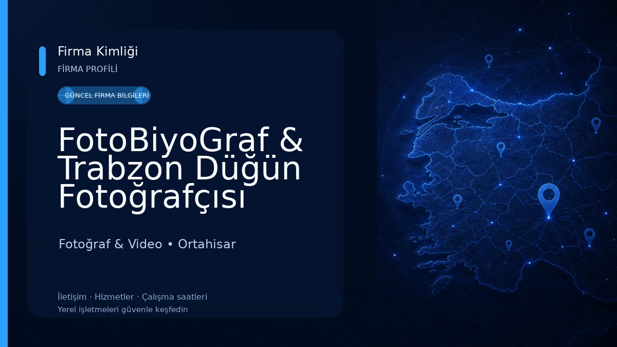 FotoBiyoGraf & Trabzon Düğün Fotoğrafçısı