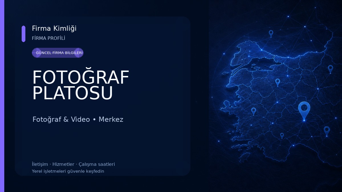 FOTOĞRAF PLATOSU Fotoğraf & Video