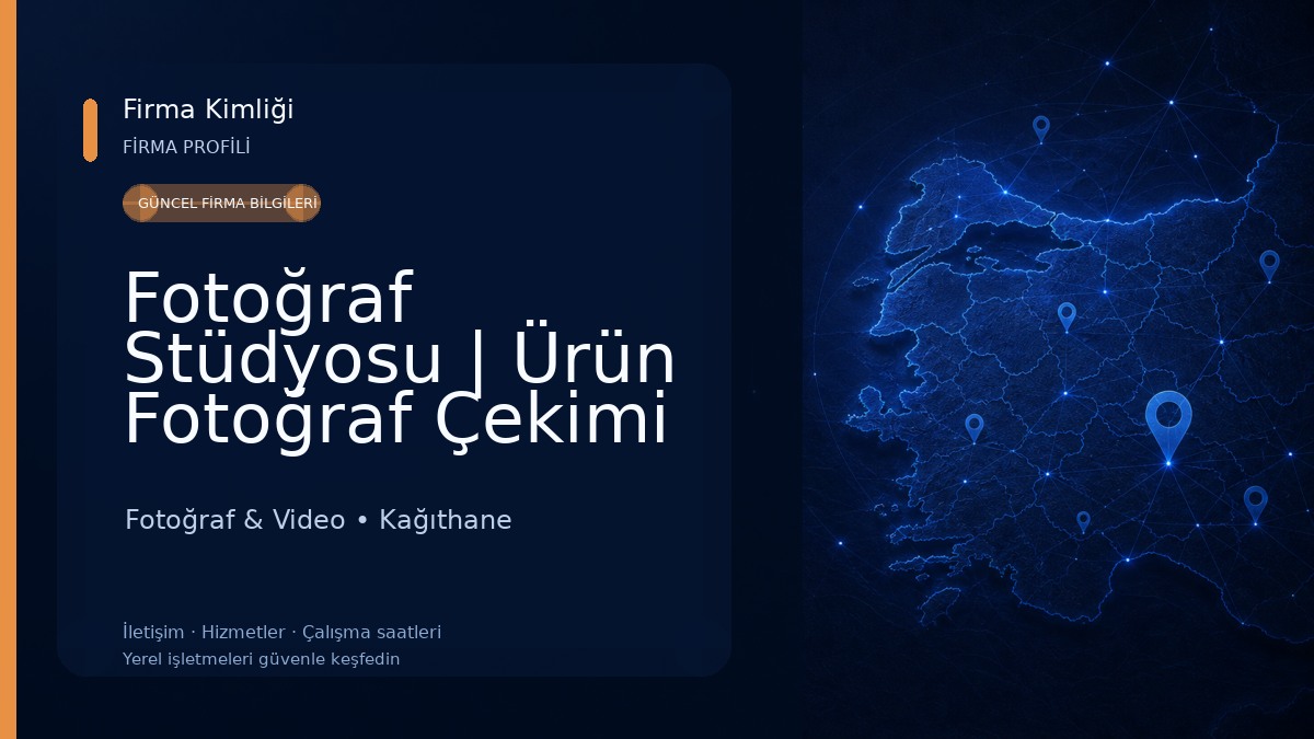Fotoğraf Stüdyosu | Ürün Fotoğraf Çekimi | Profesyonel Fotoğrafçı Fotoğraf & Video