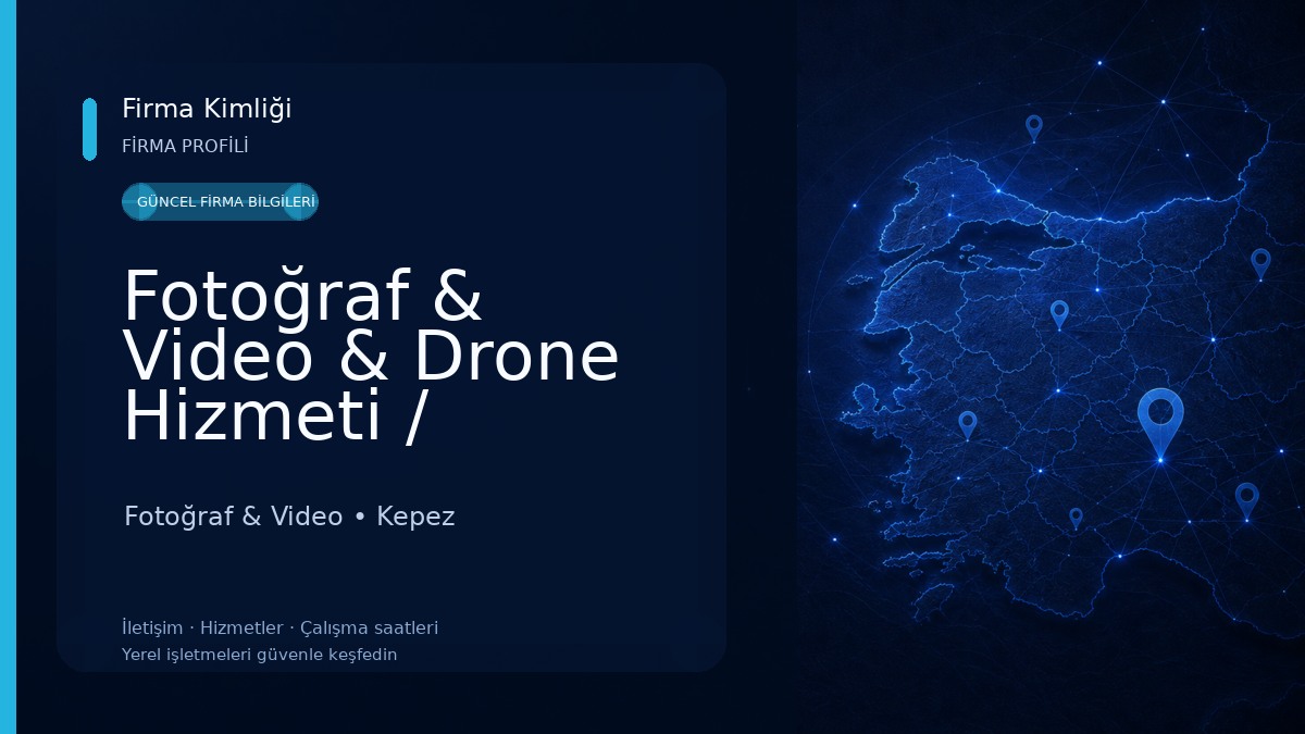 Fotoğraf & Video & Drone Hizmeti / Antalya (Sosyal Medya) Fotoğraf & Video
