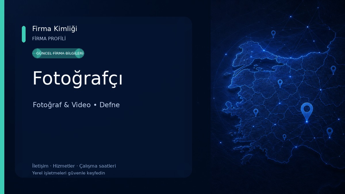 Fotoğrafçı Fotoğraf & Video