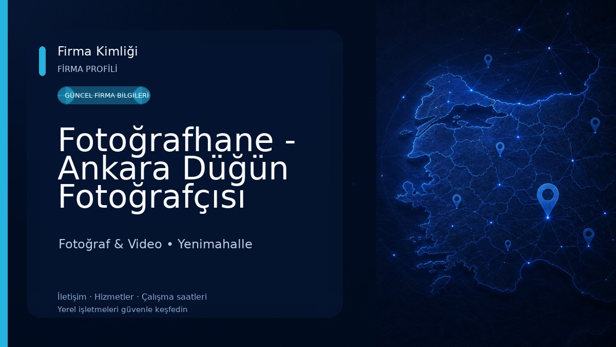 Fotoğrafhane - Ankara Düğün Fotoğrafçısı Fotoğraf & Video