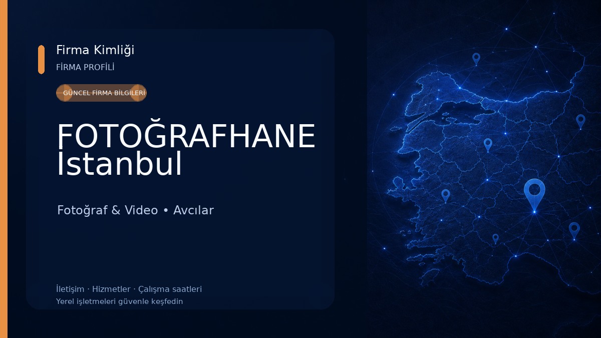 FOTOĞRAFHANE İstanbul Fotoğraf & Video