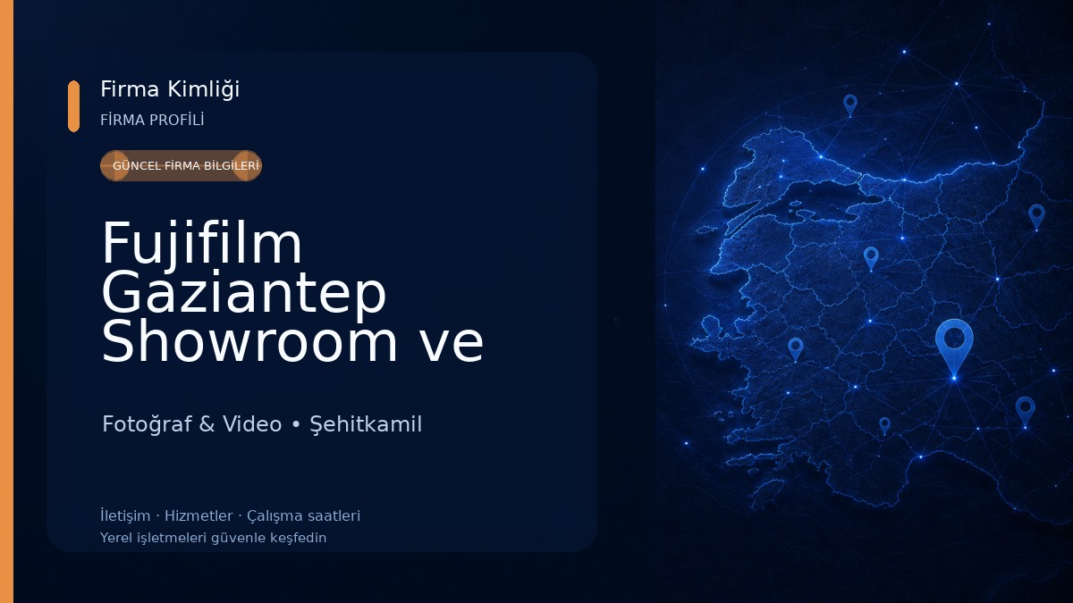 Fujifilm Gaziantep Showroom ve Eğitim Merkezi 