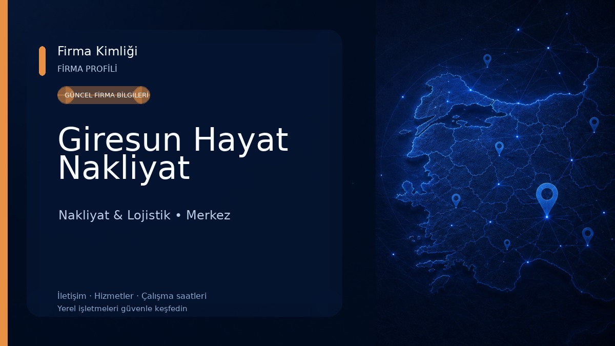 Giresun Hayat Nakliyat 